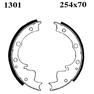 Brake Kit, drum brake (6258)