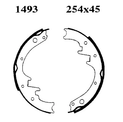 Brake Kit, drum brake (6263)