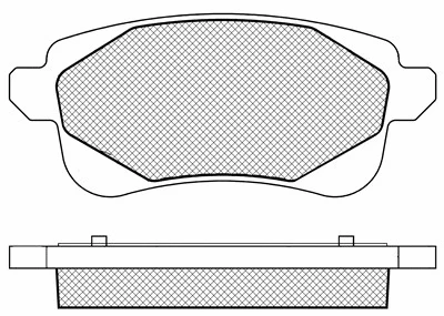 Brake Pad Set, disc brake (20198)