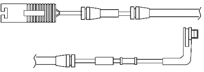 Warning Contact, brake pad wear (09029)