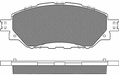 Brake Pad Set, disc brake (20276)