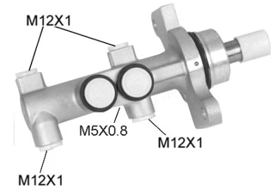 Brake Master Cylinder (05353)