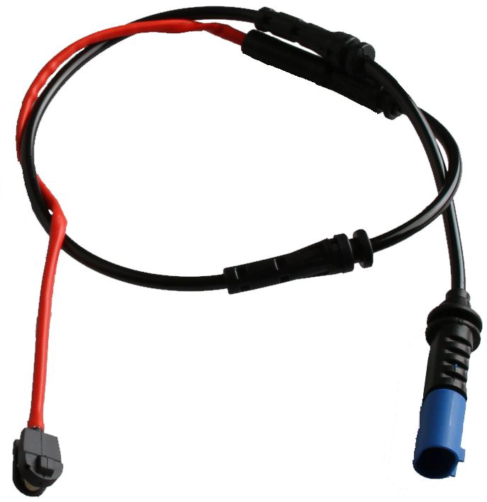 Warning Contact, brake pad wear (09117)