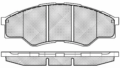 Brake Pad Set, disc brake (20101)