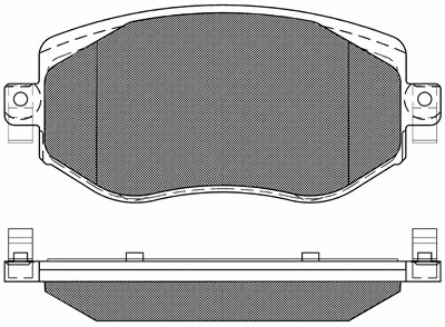 Brake Pad Set, disc brake (20245)