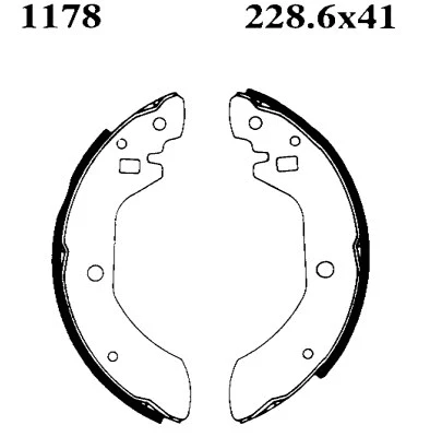 Brake Shoe Set (01178)