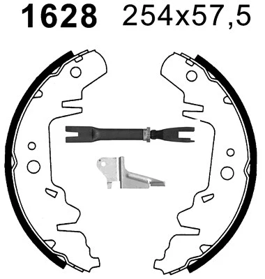 Brake Shoe Set (06472X)