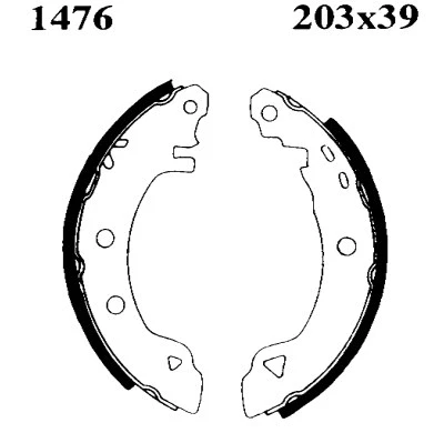 Brake Kit, drum brake (7119)