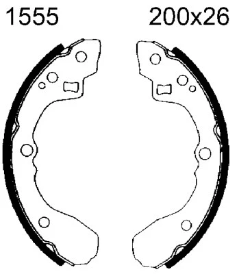 Brake Kit, drum brake (6094)