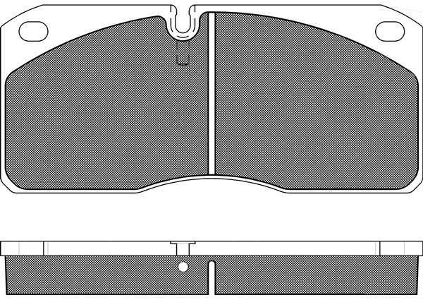 Brake Pad Set, disc brake (20326)