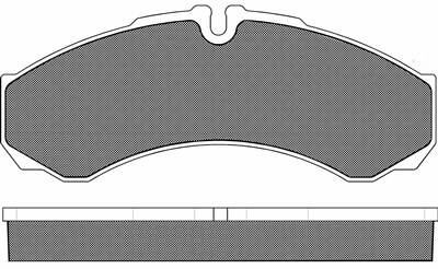 Brake Pad Set, disc brake (20347)