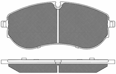 Brake Pad Set, disc brake (20349)