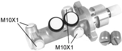 Brake Master Cylinder (05206)