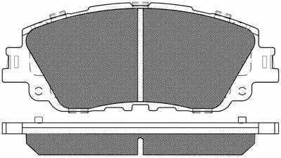 Brake Pad Set, disc brake (20246)