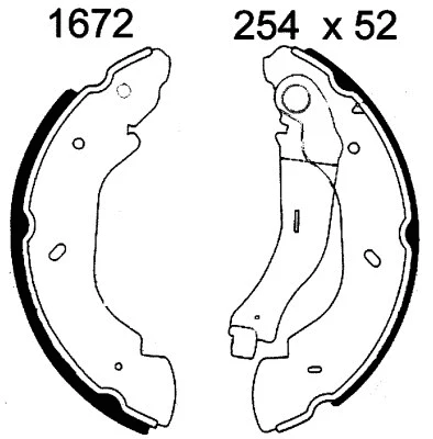 Brake Kit, drum brake (7471)