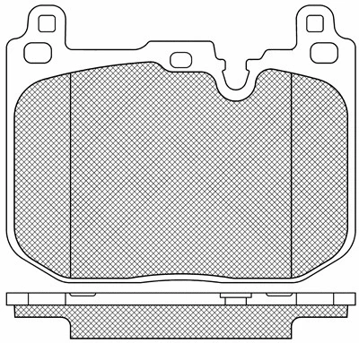 Brake Pad Set, disc brake (20226)