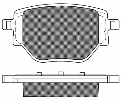 Brake Pad Set, disc brake (20278)