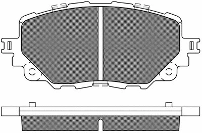 Brake Pad Set, disc brake (20237)