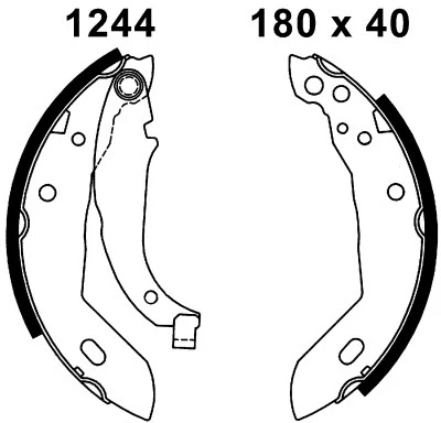Brake Kit, drum brake (7133)