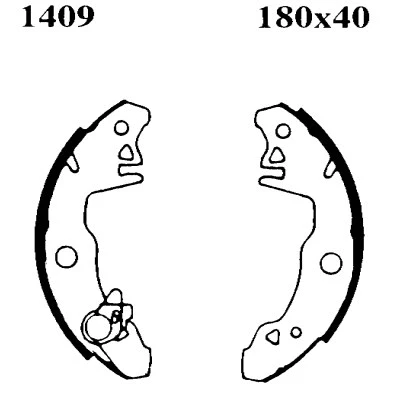 Brake Kit, drum brake (7015)