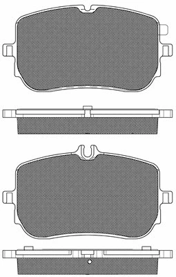 Brake Pad Set, disc brake (20286)