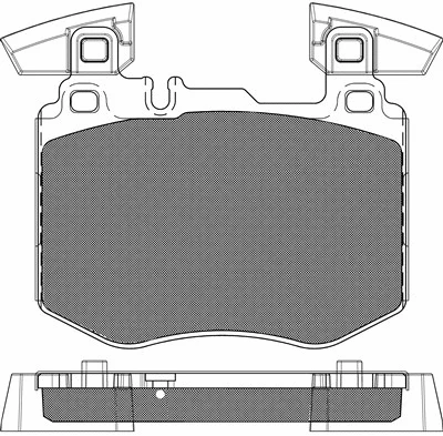 Brake Pad Set, disc brake (20291)