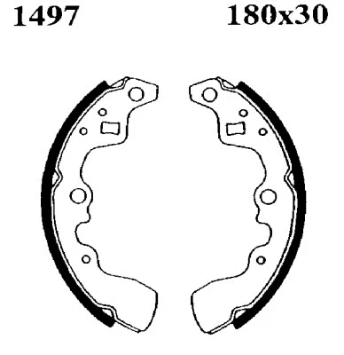 Brake Kit, drum brake (6631)