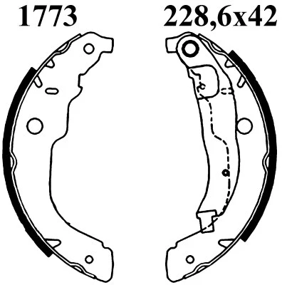Brake Shoe Set (01773)