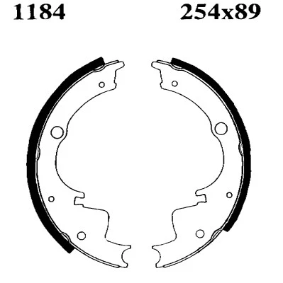 Brake Kit, drum brake (6335)