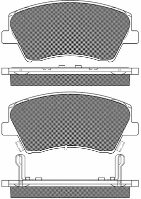 Brake Pad Set, disc brake (20290)