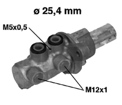 Brake Master Cylinder (05535)