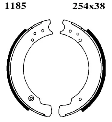 Brake Shoe Set (01185)