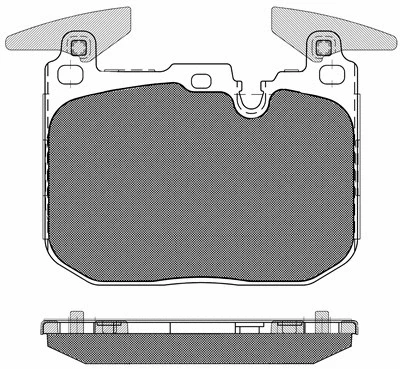 Brake Pad Set, disc brake (20289)