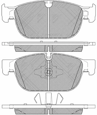 Brake Pad Set, disc brake (20206)