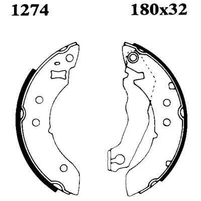 Brake Kit, drum brake (7034)