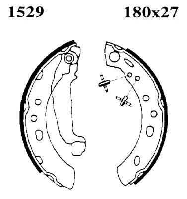 Brake Kit, drum brake (7286)