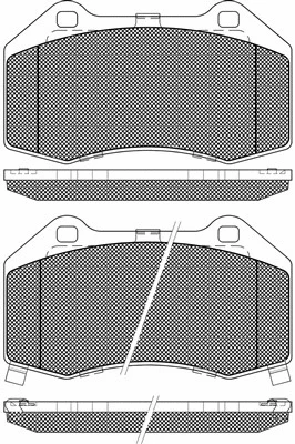Brake Pad Set, disc brake (20182)