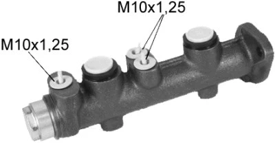 Brake Master Cylinder (05091)
