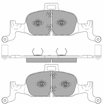 Brake Pad Set, disc brake (20216)