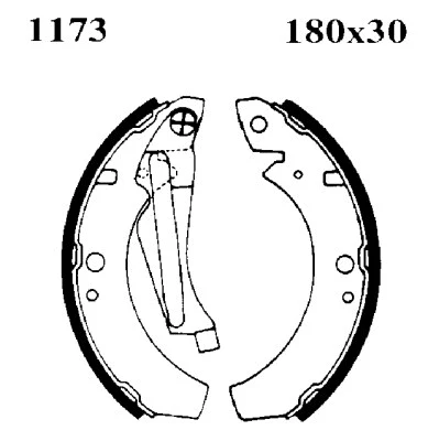 Brake Kit, drum brake (6020)