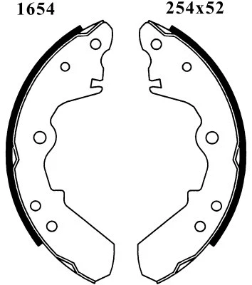 Brake Kit, drum brake (6401)