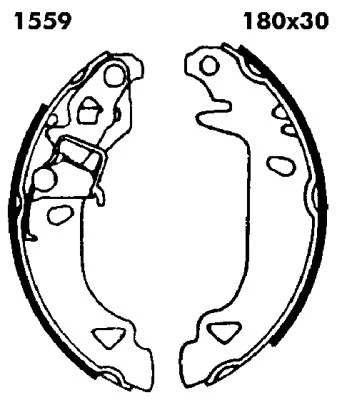 Brake Kit, drum brake (7272)