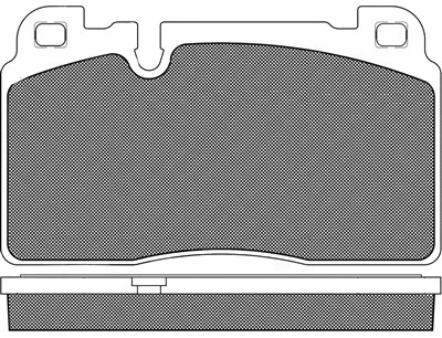 Brake Pad Set, disc brake (20248)