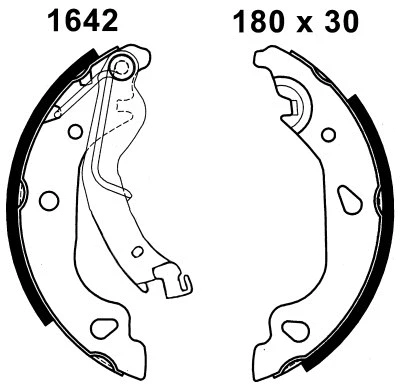 Brake Kit, drum brake (7397)