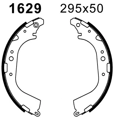 Brake Shoe Set (01629)