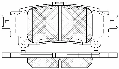 Brake Pad Set, disc brake (20113)