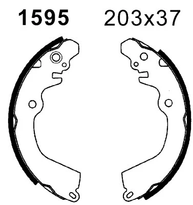Brake Kit, drum brake (6390)