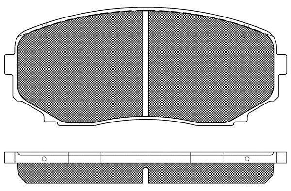 Brake Pad Set, disc brake (20307)