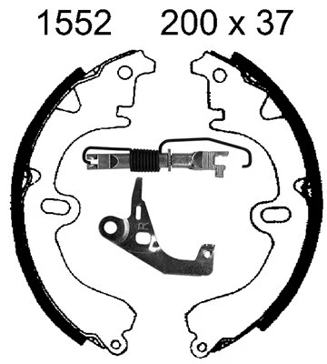 Brake Shoe Set (06083X)