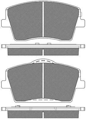 Brake Pad Set, disc brake (20234)